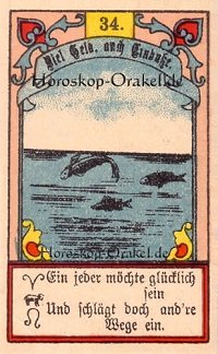 Die Fische im Widder Monatshoroskop an diesem Tag