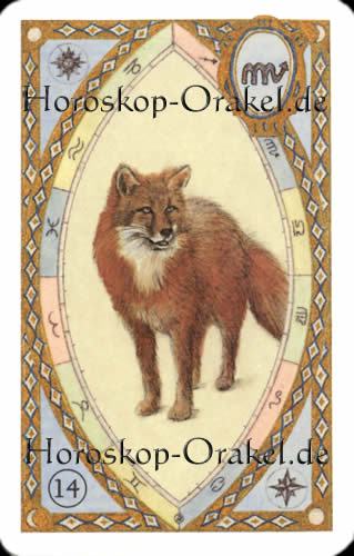 Der Fuchs, Widder Monatshoroskop